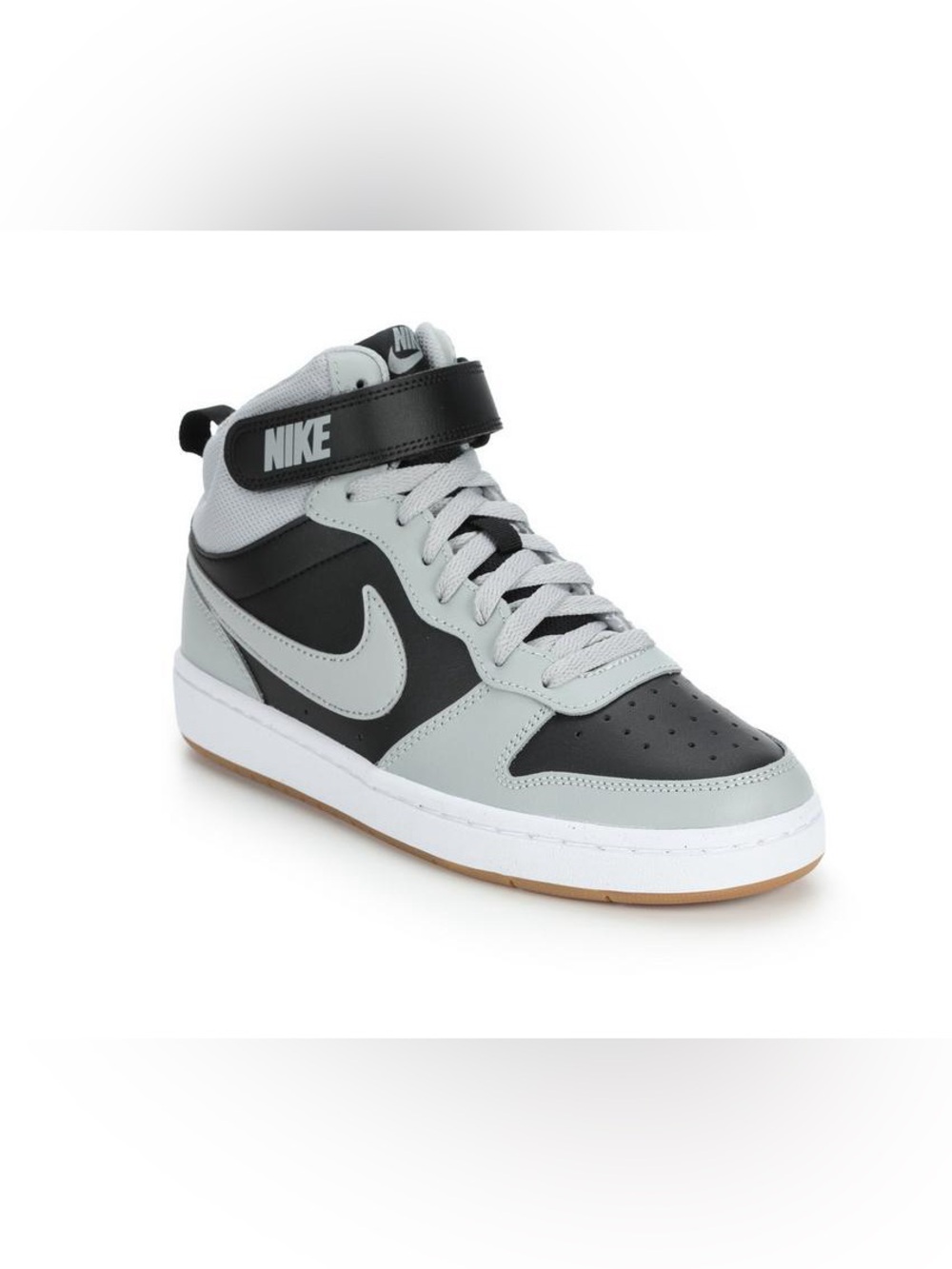 KIDS' NIKE BIG KID COURT BOROUGH MID 2 SNEAKERS SIZE 2Y